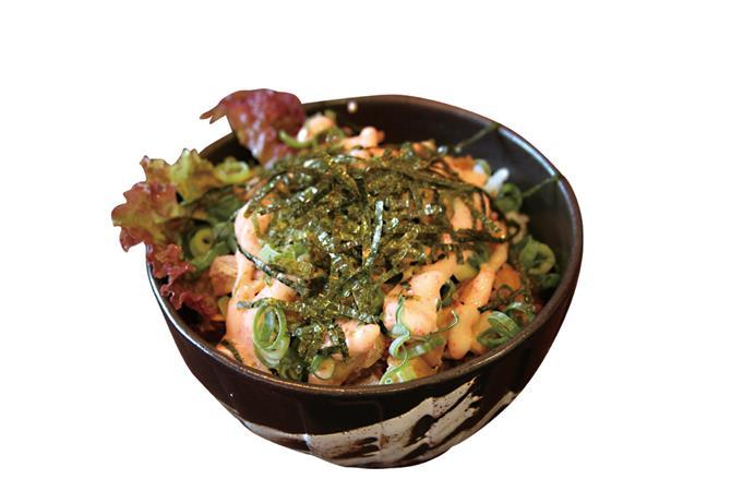 明太マヨチャーシュー丼